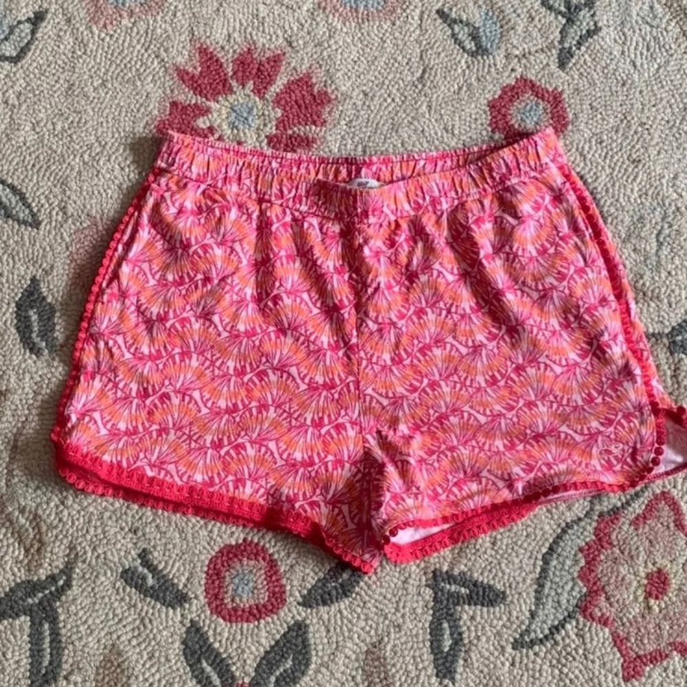 Vineyard Vines Pink & Coral Printed Women’s Shorts
